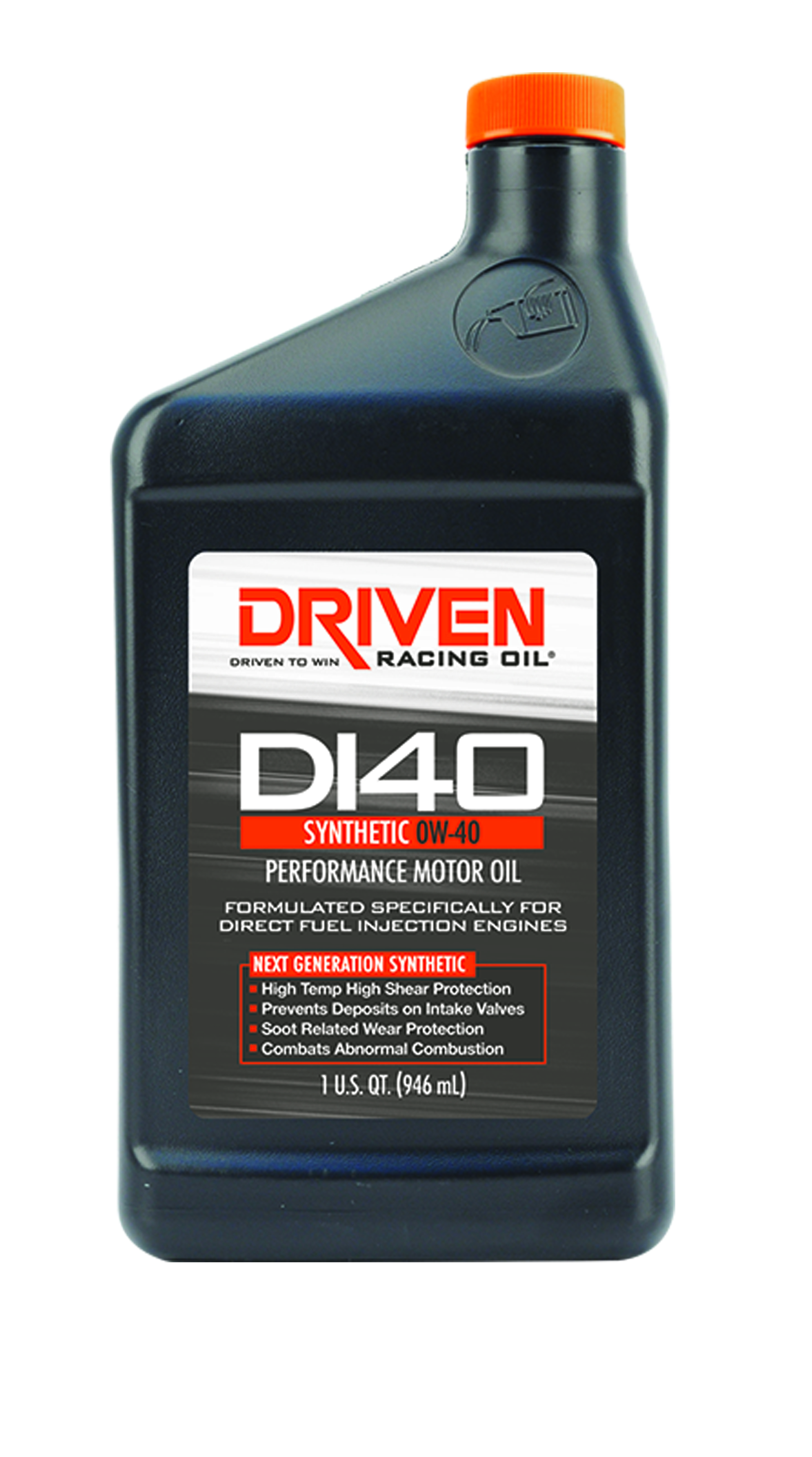 Driven Oil DI40 0W-40 Synthetic Direct Injection Engine Oil - 1 Quart Bottle JGP18406