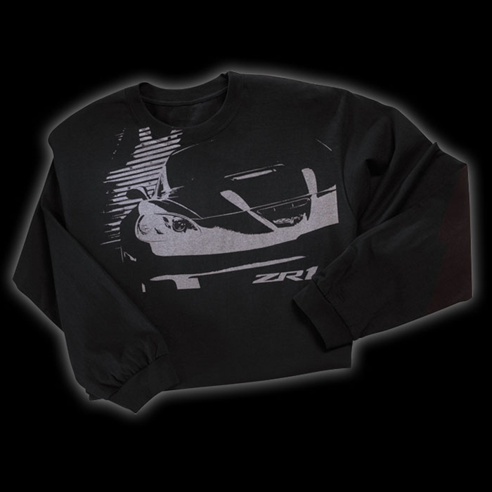 ZR1 Corvette Logo Performance Tee - Long Sleeve