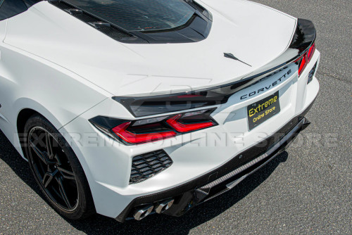 20-24+ C8 Corvette Carbon Flash Ducktail Spoiler