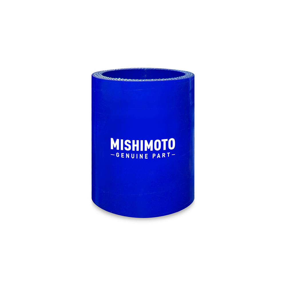Mishimoto 3.5in Straight Coupler, Blue