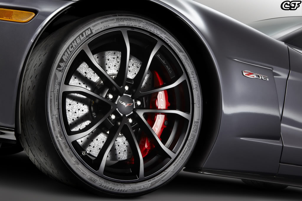 2012 Corvette Centennial Wheels GM OEM Black Cup Wheel w/o Red Stripe - RUV