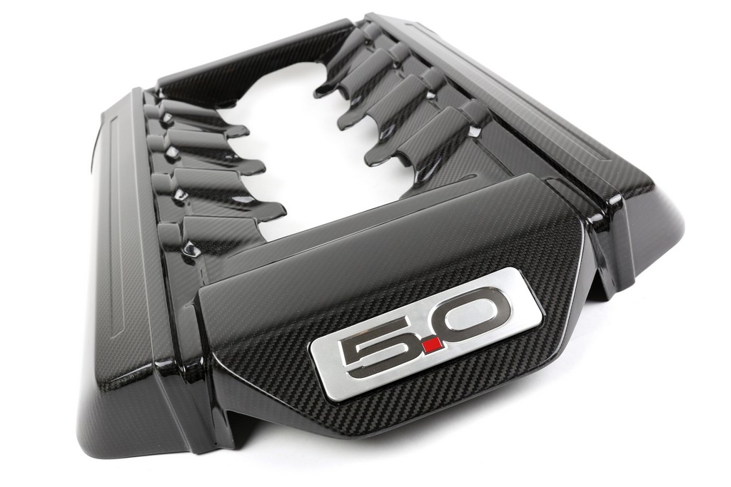 2015-+ Ford Mustang Carbon Fiber Engine Cover 5.0