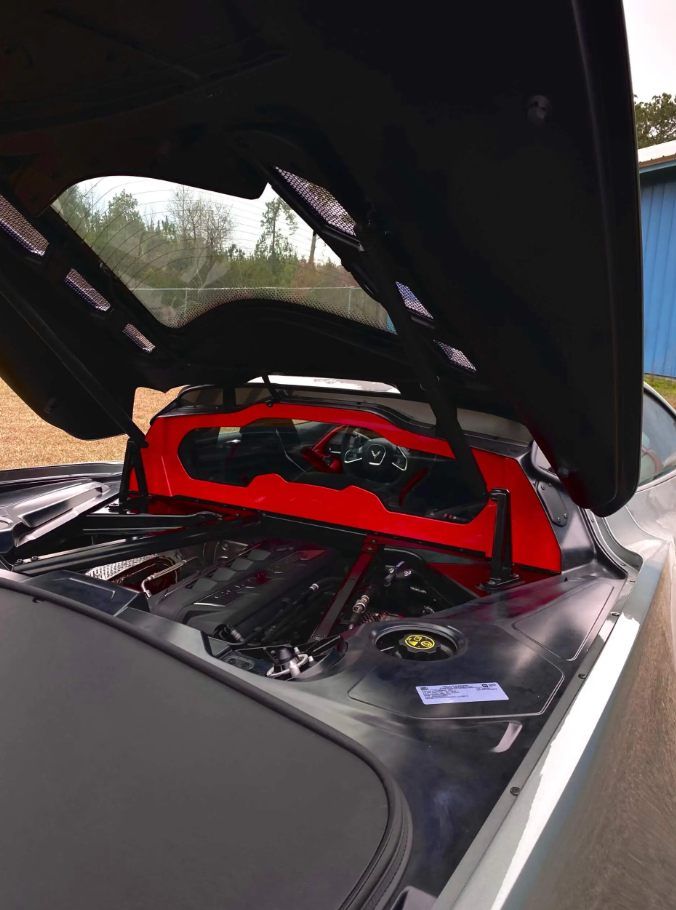 RPI, 2020-2024 C8 Corvette Coupe Rear Engine/Cockpit Window Trim