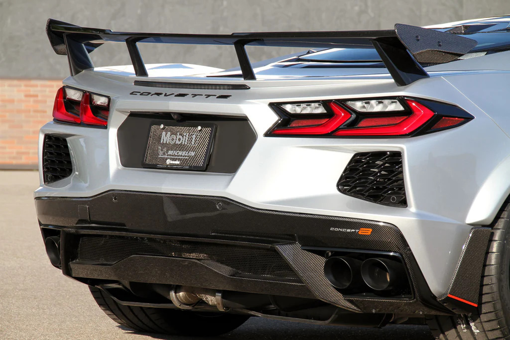 2020-24 C8 Corvette Concept8 Carbon Fiber Rear Diffuser