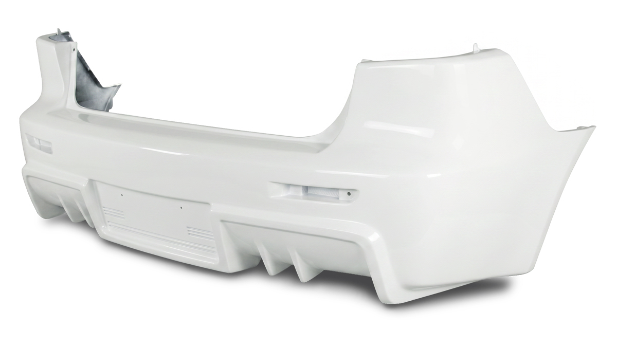 2008-2017 Mitsubishi Lancer Gralix Evo X Look Rear Bumper Cover - 1 Piece