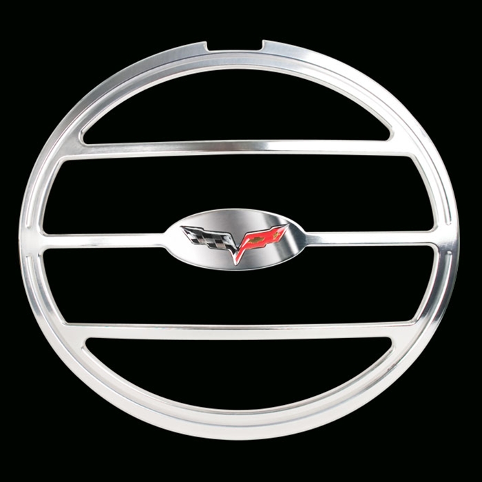 Corvette Taillight Bezels Chrome 4 Pc. Set 2005-2013 C6, Z06, ZR1, Grand Sport