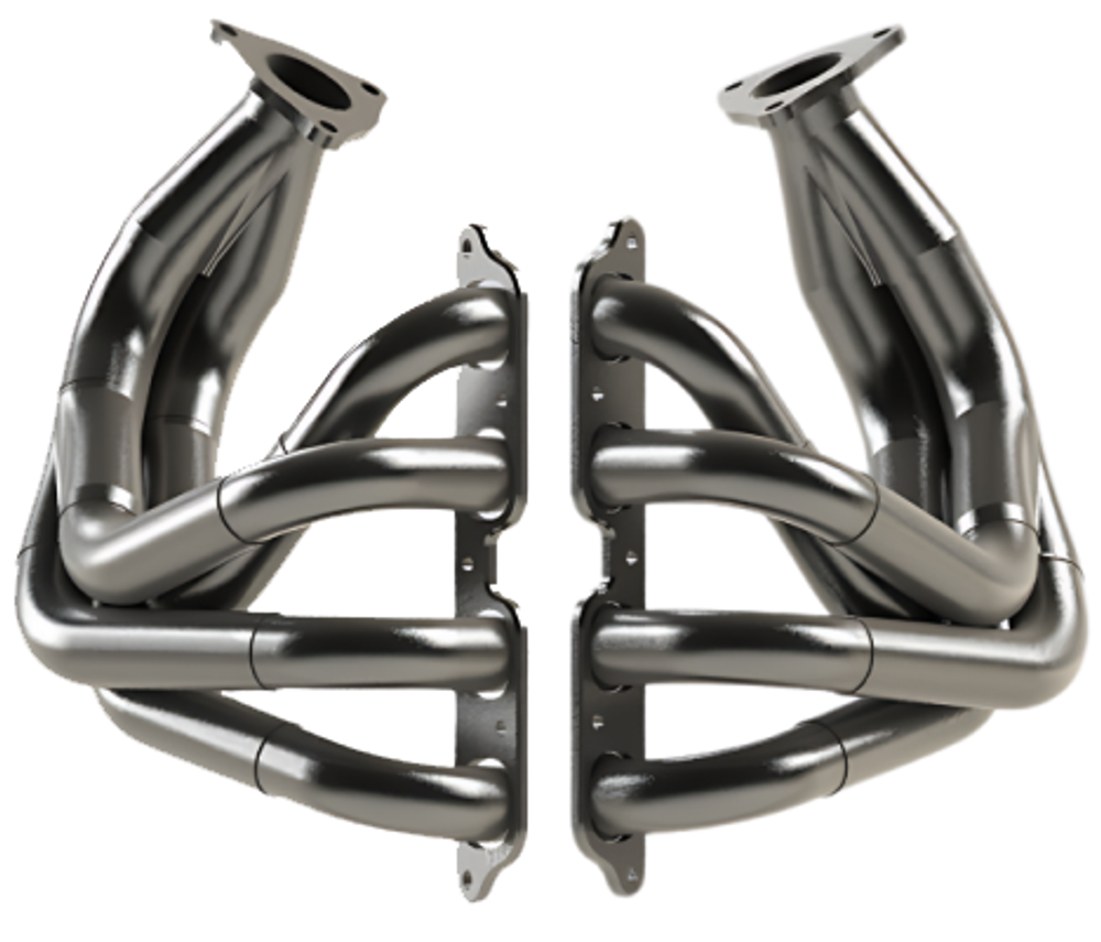 23-25+ C8 Corvette Z06 1-7/8th" Tri-Y Headers, Kooks