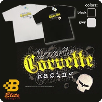 "Jake" Corvette Racing Embroidered and Screen Printed Tee