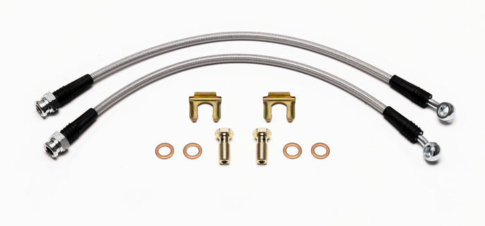 2005-2013 Corvette C6 Non-Z06 Wilwood Rear Stainless Brake Line Kit