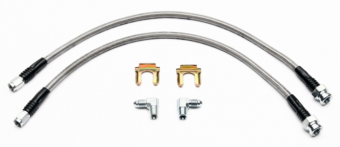 1997-2004 Corvette C5 Wilwood Front Stainless Brake Line Kit
