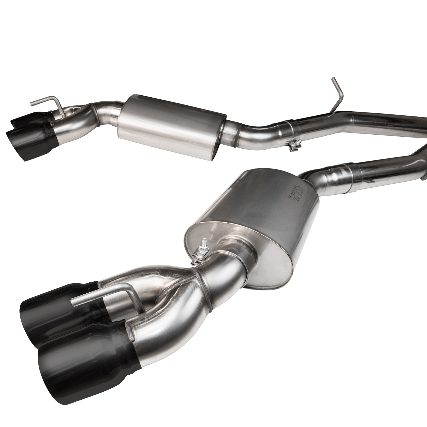 2016+ Chevrolet Camaro SS LT1 6.2L & 2017+ Chevrolet Camaro ZL1 LT4 6.2L Complete 3 inch Non-Catted Exhaust System w/X-Pipe, Ova