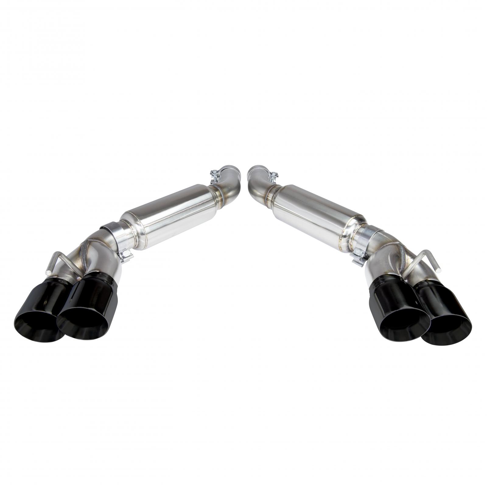 Axle Back Exhaust System 3" 16-Pres Chevrolet Camaro Kooks Mufflers Quad Tips Factory Exhaust