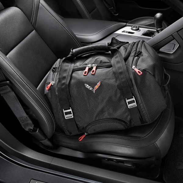 C7 Corvette Stingray GM Luggage, C7 Logo Duffel Bag, Large 40L