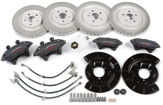 2010-2015 Camaro GM OEM GMPP V6 to SS Brake Upgrade Kit, SS-SPEC Braking for your V6