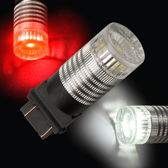 Putco C6 Corvette Hyper Flash LED Brake Light Bulb 3157, Set of 2