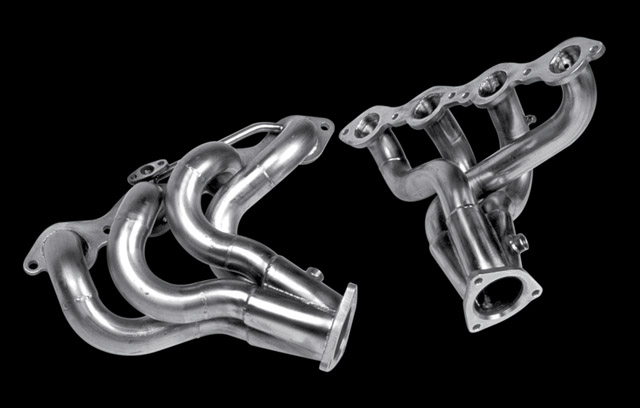 C5 Corvette B&B Tri-Flo Stainless Steel Shorty Headers