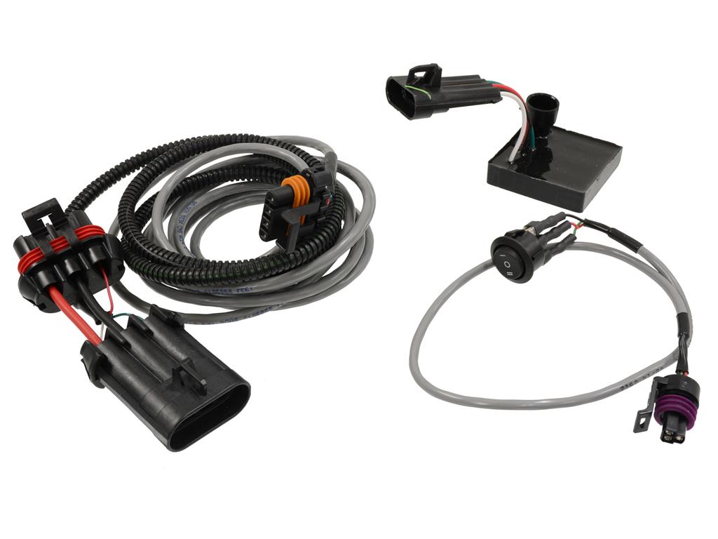 C6 Corvette 05-13 Fan Controller - Hi And Lo, Manual Fan Control Plug and Play Harness