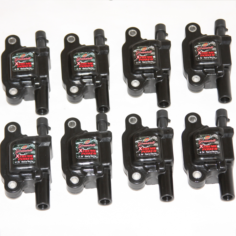 2014+ C7 Corvette Stingray GM LT1 Cars High Performance Coil Pack Set and Wire Set, 0 ohm