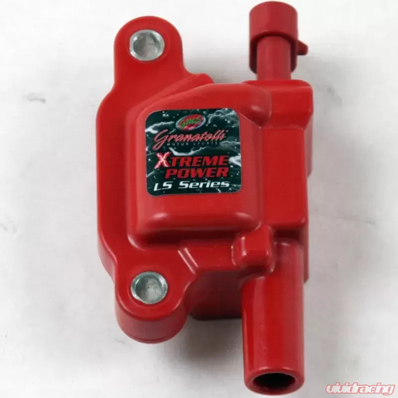 Granatelli Motorsports GM LT Series Coil Cars 80KV Malevolent Series (1 pcs) Red Body Chevrolet C7 | C8 Corvette | Gen 6 Camaro