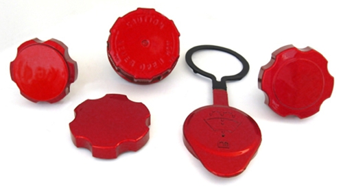C6 Corvette 5Pc Custom Painted Engine Cap Set 05-12