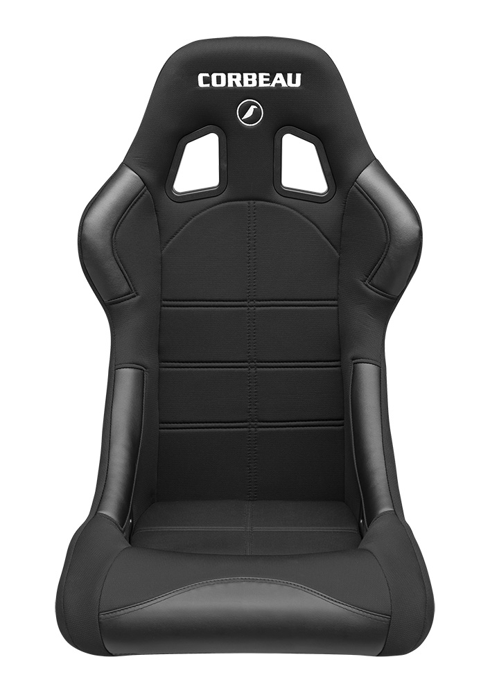 Corbeau  Forza Racing Seat, Black Cloth Wide, 20991