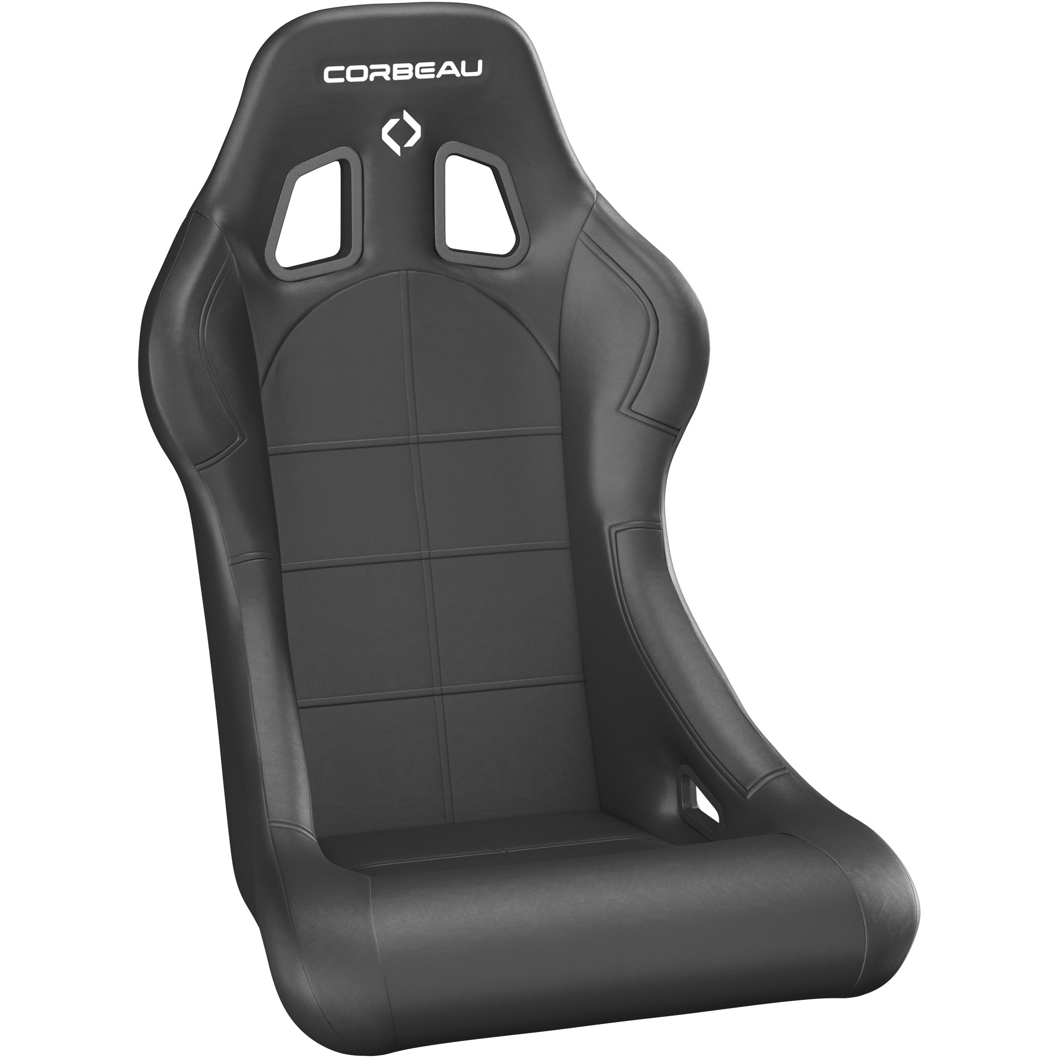Corbeau  Forza Racing Seat, Black Vinyl, 29102