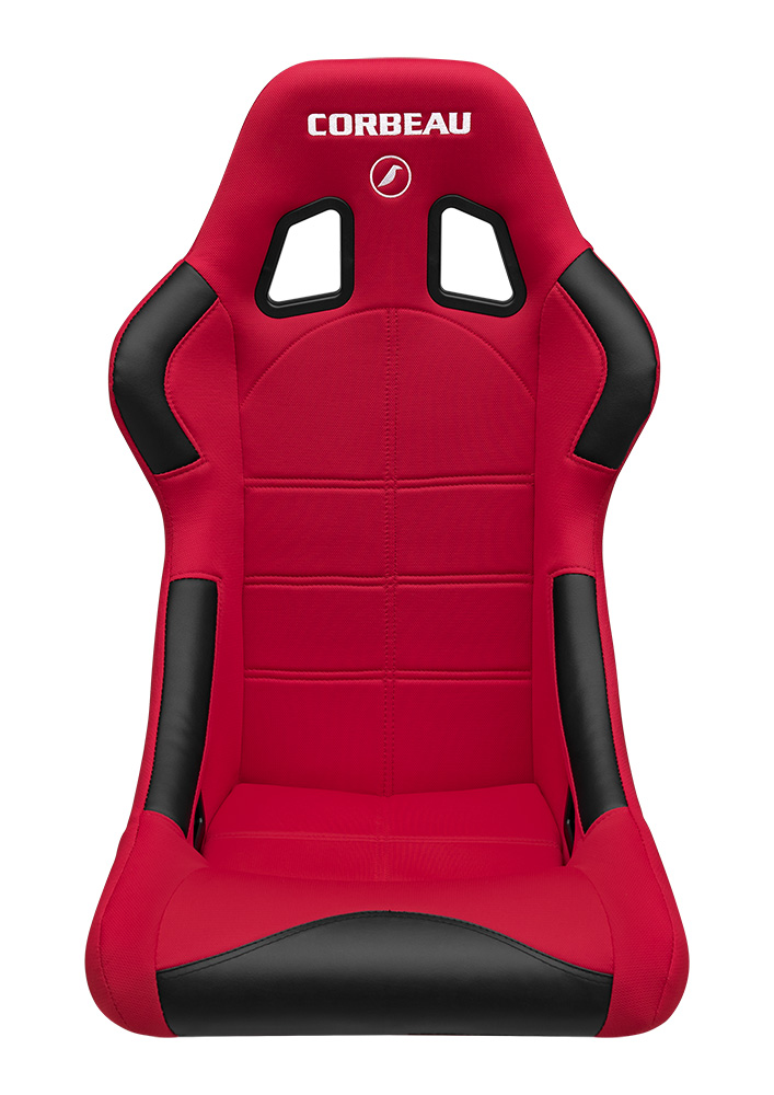 Corbeau  Forza Racing Seat, Red Cloth, 29107