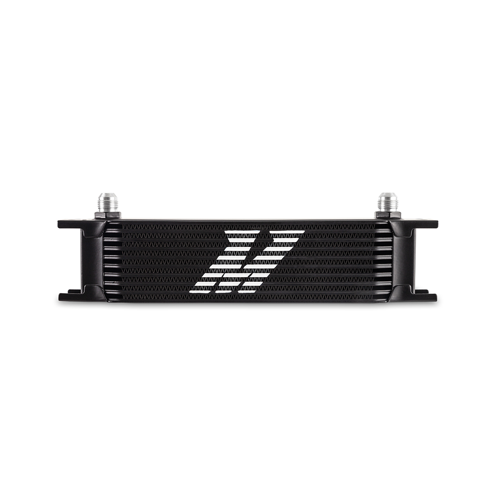 Mishimoto Universal 10-Row Oil Cooler, -8AN, Black