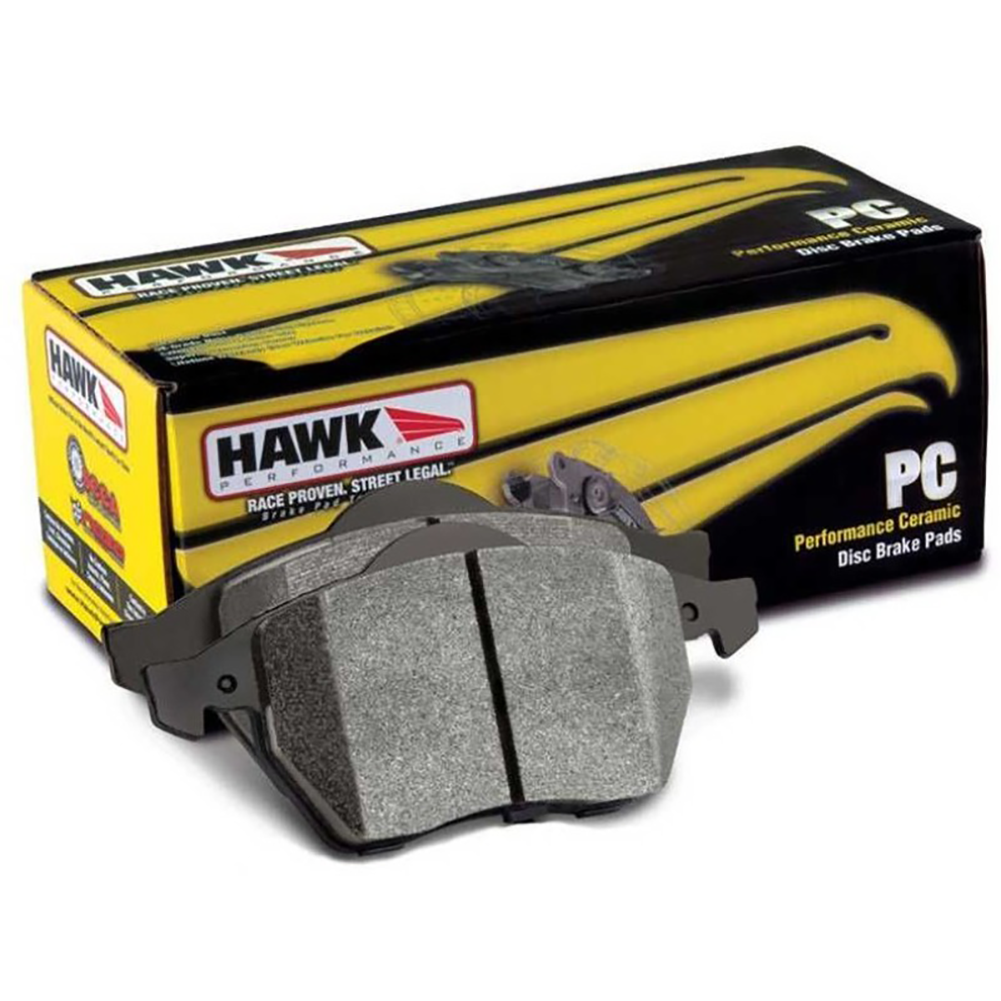 C8 Corvette Brake Pads, Hawk Ceramic, Rear, Stingray Z51