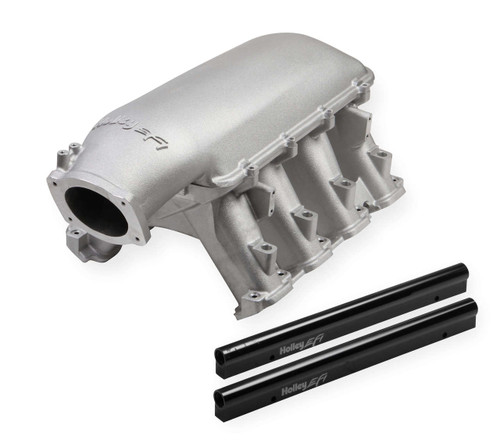 16-22+ Camaro SS Hi-Ram Intake Manifold W/ Port EFI Provisions & Fuel Rail,  105mm Throttle Body - clone