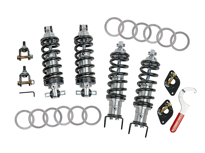 2005-2013 Corvette C6 Front & Rear Aldan Double Adjustable Coilover Kit