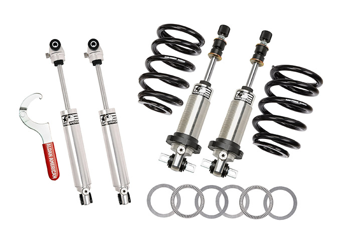 1963-1967 Corvette C2 Front & Rear Aldan BBC Double Adj Coilover & Shock Kit