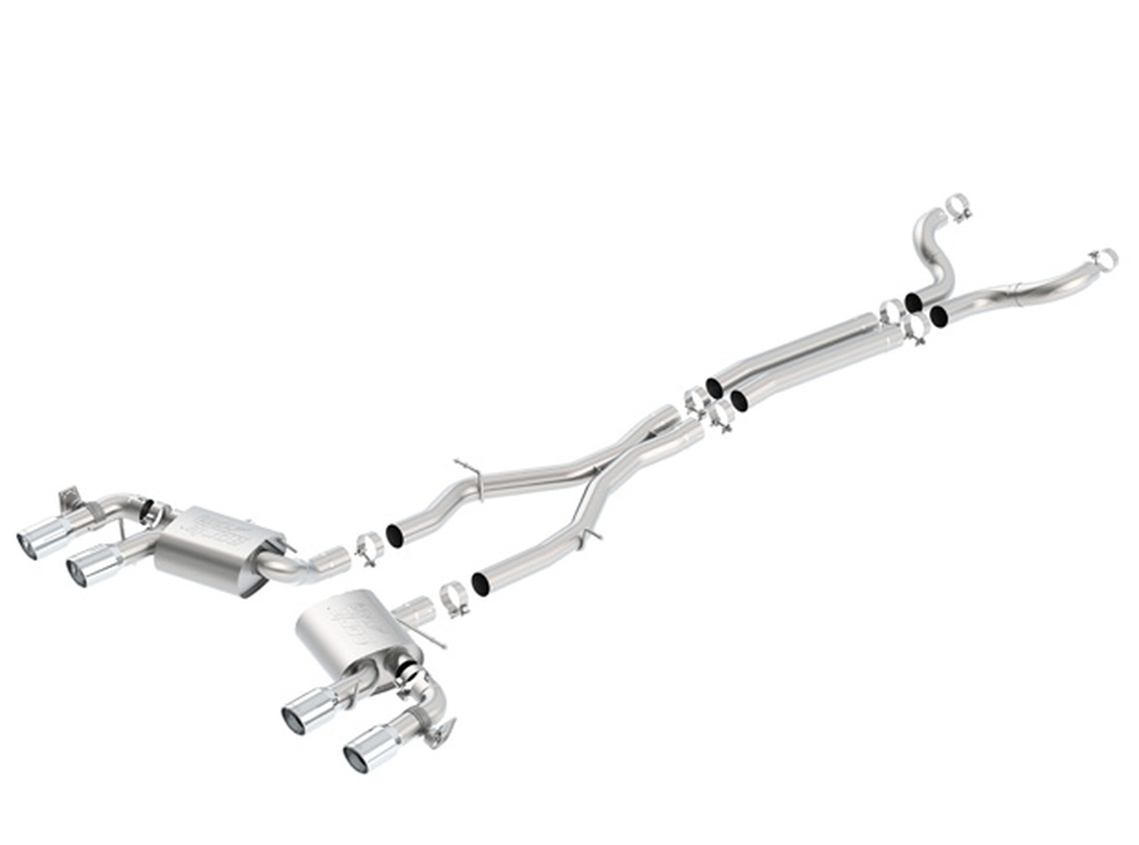 16-22+ Camaro SS/ZL1 3" Cat-Back Exhaust (Includes NPP), Borla Exhaust