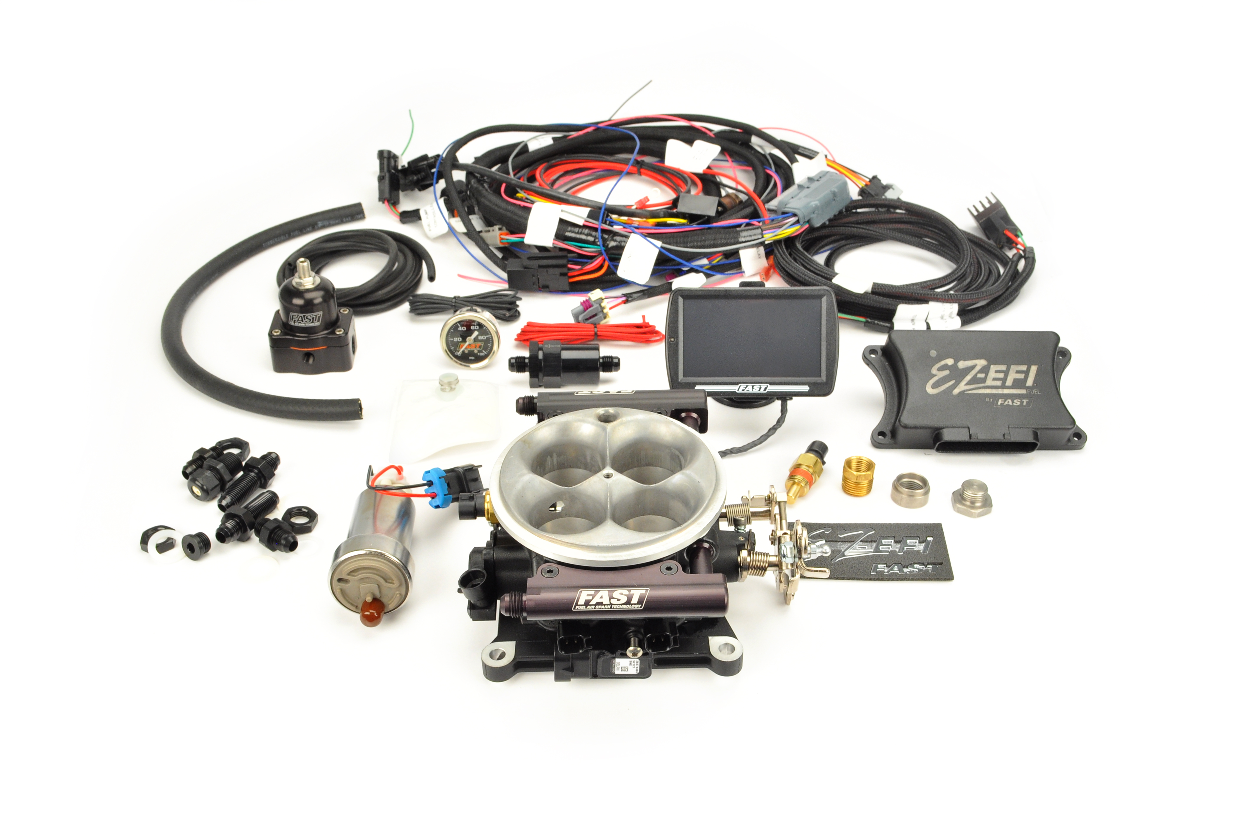 1965-1981 Chevrolet Corvette  EZ Throttle Body Fuel Self-Tuning Kit W/ Fuel Pump