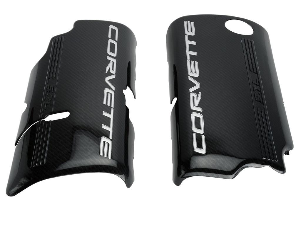 LS1/LS6 1999-2004 Corvette Fuel Rail Cover - Carbon Fiber Style
