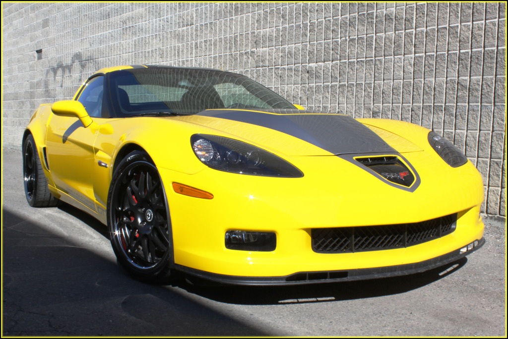 ACS Corvette ZR1 Smooth Supercharger Monster Hood (No Center Window)