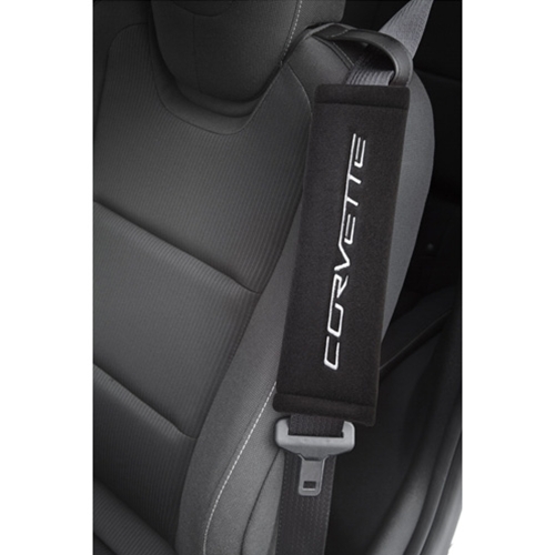 C5 or C6 Corvette Seatbelt Harness Shoulder Pad - Black