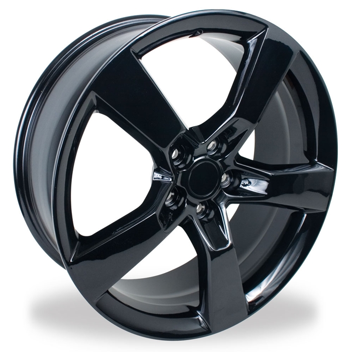 2010-2015 Camaro SS Wheel Exchange : Powder Coat Black, (2) 20x8.0 and (2) 20x9.0