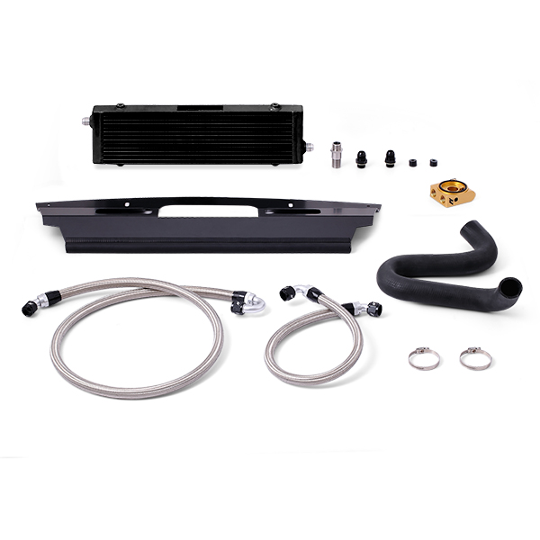 Mishimoto Mustang GT Black Oil Cooler Kit, 2015-2017