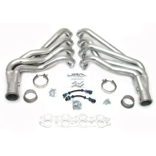 JBA 1-7/8" Long Tube Stainless Steel Silver Ceramic Exhaust Header for Camaro SS