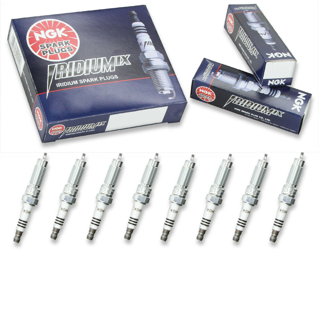 16-22+ Camaro SS/ZL1 Iridium IX Spark Plugs OE Replacement Includes 8, NGK