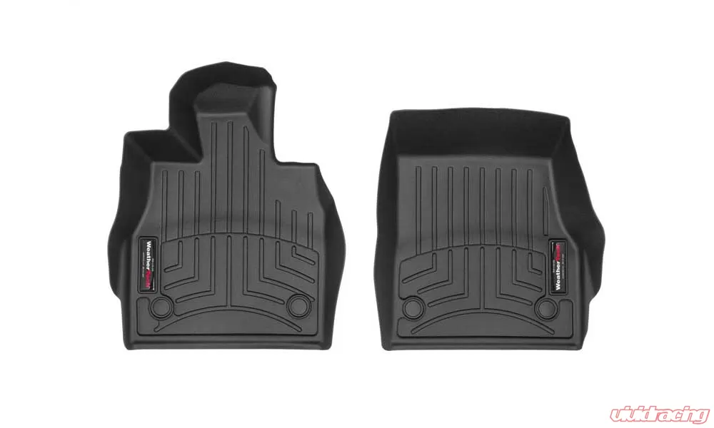 WeatherTech FloorLiner DigitalFit Black Front Chevrolet C8 Corvette Stingray 2020-2024