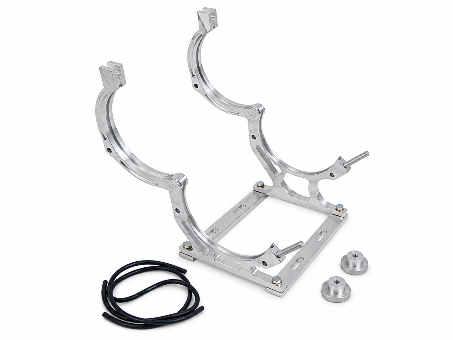 Granatelli Billet Nitrous Bottle Bracket. Fits Single 10/15 lb. & 12 - 451010
