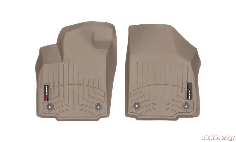 WeatherTech FloorLiner DigitalFit Tan Front Chevrolet C8 Corvette Stingray 2020-2024