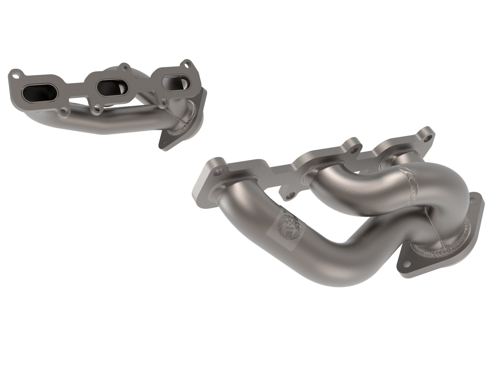 Ford Mustang 2011-2017 V6 3.7L  Twisted Steel 409 Stainless Shorty Header, w/ Titanium Ceramic Coat Finish