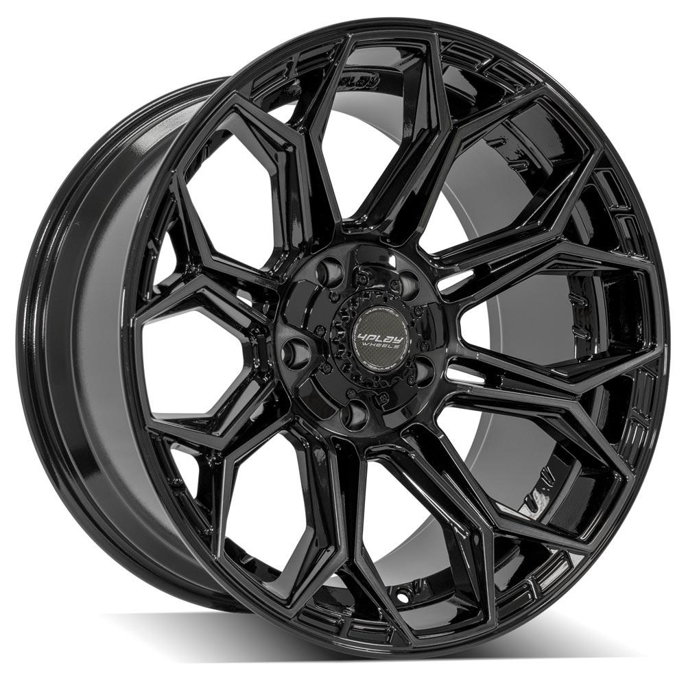 4PLAY Gen3 4P83 20x10 5x5" & 5x5.5" -18et in Brushed Black