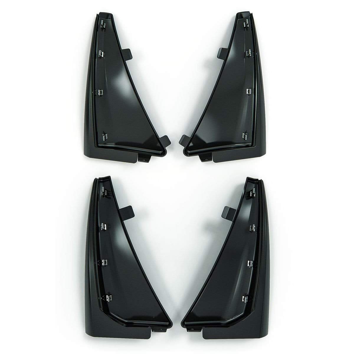 2020+ C8 Corvette Stingray Carbon Flash Rock Guards - No Trim Tool ACS Composite
