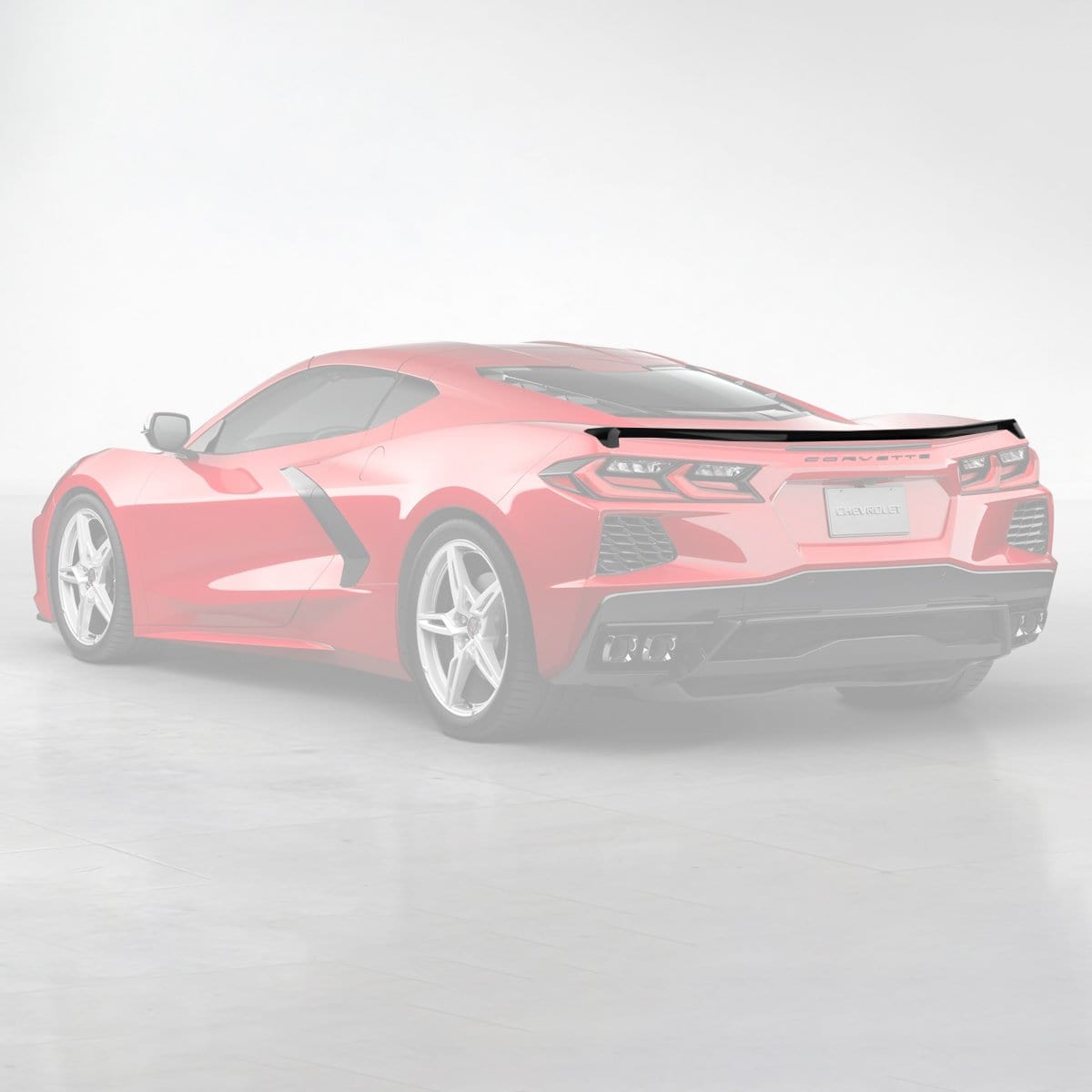 2020+ C8 Corvette Stingray Low-Profile Rear Spoiler ACS Composite