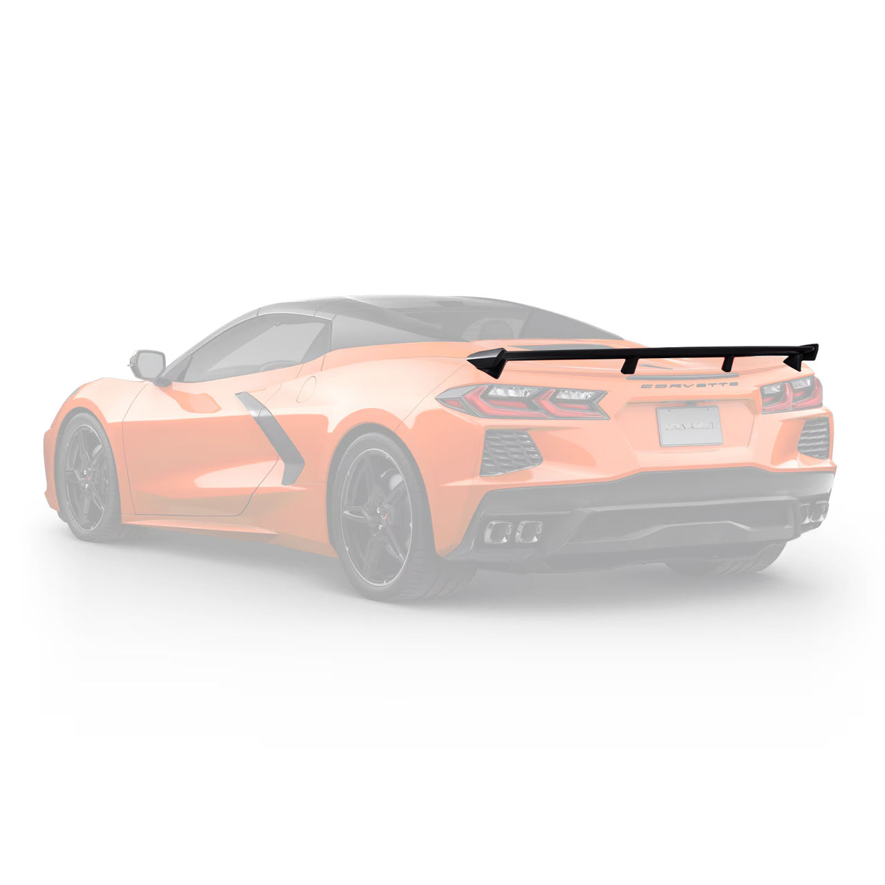 2020+ C8 Corvette Stingray Z51 Mid-Wing Rear Spoiler ACS Composite