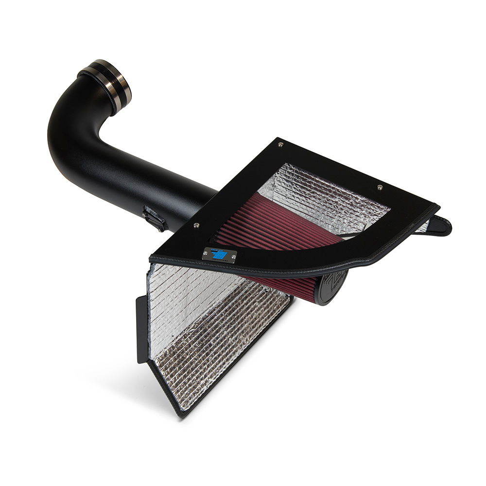 Camaro 2010-15, Supercharger Cold Air Intake, Air Induction System, Reusable Filter, Textured Black